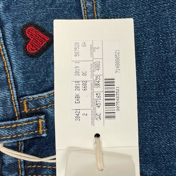 👖GUCCI KIDS WEB CUFF STRAIGHT LEG JEANS👖 - Picture 7 of 9